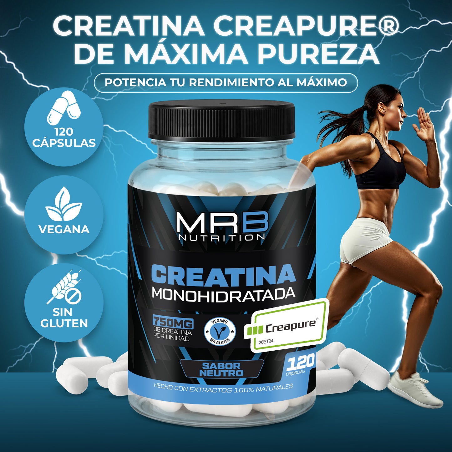 Creatina Creapure® Monohidratada