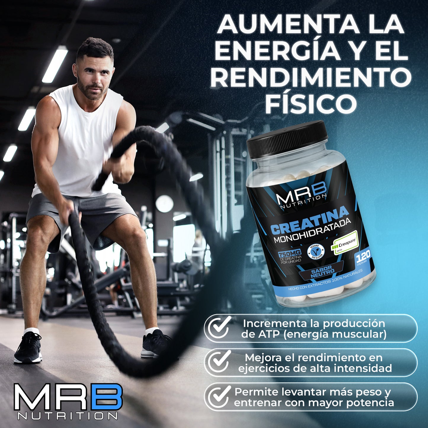 Creatina Creapure® Monohidratada