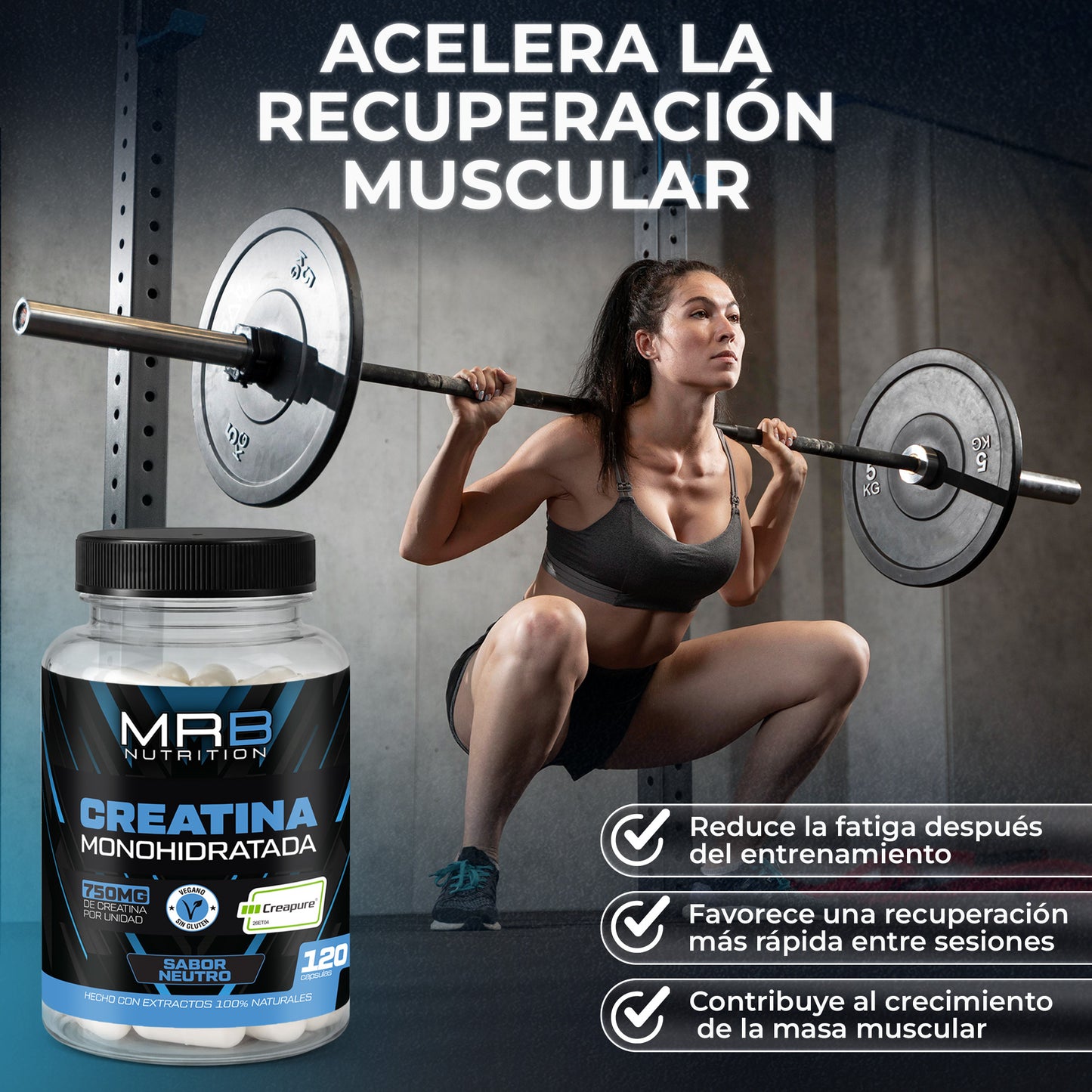 Creatina Creapure® Monohidratada